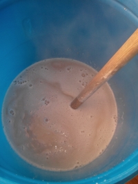 Фото рецепт пшенично-ячменной браги на дрожжах Кодзи.